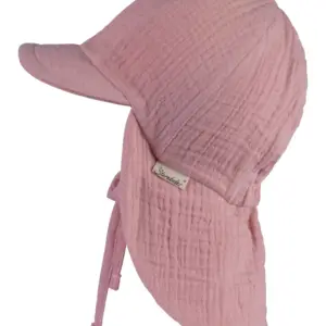 Schirmmütze Musselin mit Nackenschutz UV Schutz Sterntaler