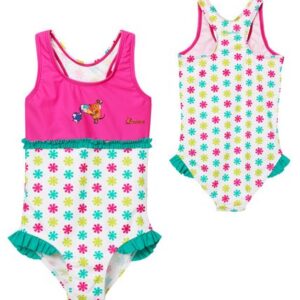 UV-Schutz Badeanzug DIE MAUS Blumen Playshoes