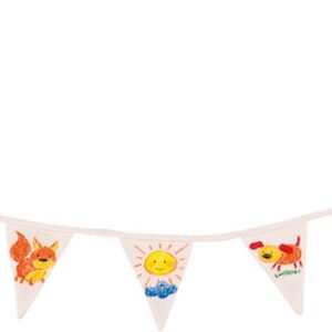 Wimpelkette Fair Trade 9 Wimpel Goki