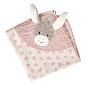 Kapuzenbadetuch ESEL Emmi Girl Sterntaler