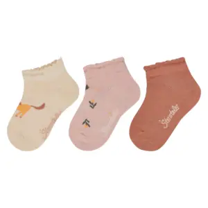3er Pack Sneaker Socken Pferd Sterntaler