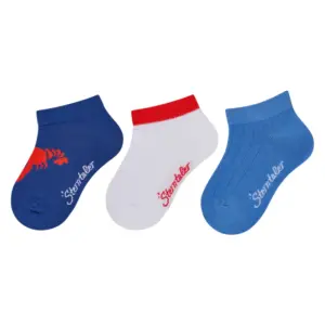 3er Pack Sneaker Socken Krebs Sterntaler