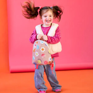 Tiny Backpack SmileyWorld dusty rose Lässig