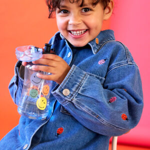 Trinkflasche SmileyWorld blue Lässig