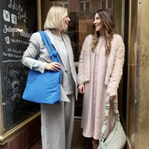Wickeltasche Teya blau Lässig