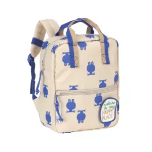 Kindergartenrucksack Square - Happy Trails, Frosch Lässig