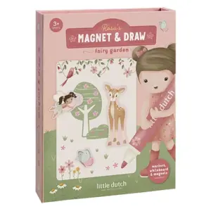 Magnet und Malset Rosa Little Dutch