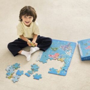 Holzpuzzle Weltkarte Classic World