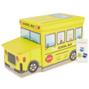 2 in 1 Sitzbank & Staubox Schulbus Bieco