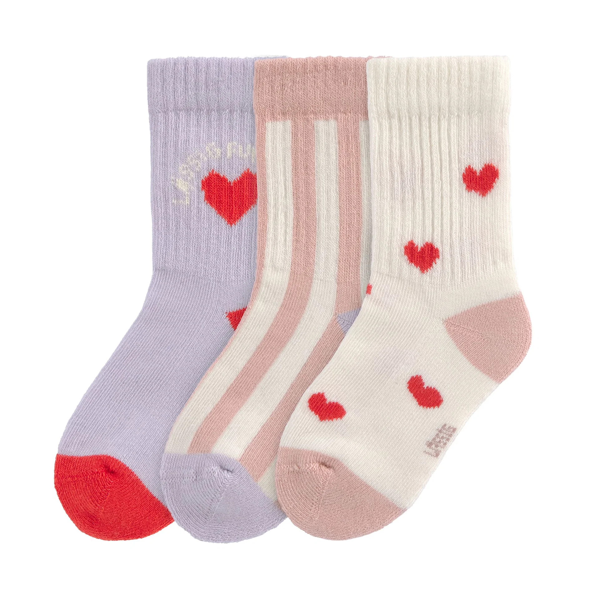 Terry Tennis Socks 3 pcs GOTS Heart Lässig