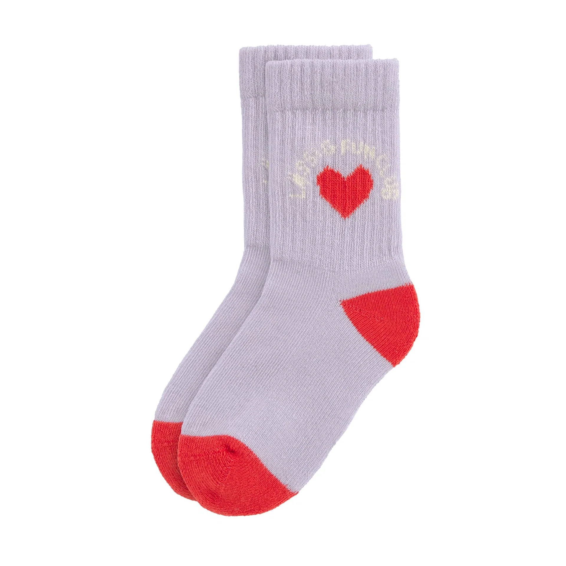 Terry Tennis Socks 3 pcs GOTS Heart Lässig – Bild 3