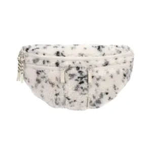 Dog Bum Bag Emma Teddy-Fleece speckled creme
