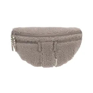 Dog Bum Bag Emma Teddy-Fleece taupe