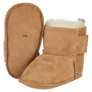Baby Schuhe Klett braun melange Sterntaler