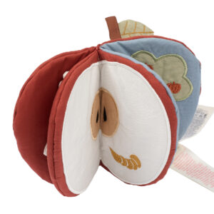 Fabric Book red apple Fabelab