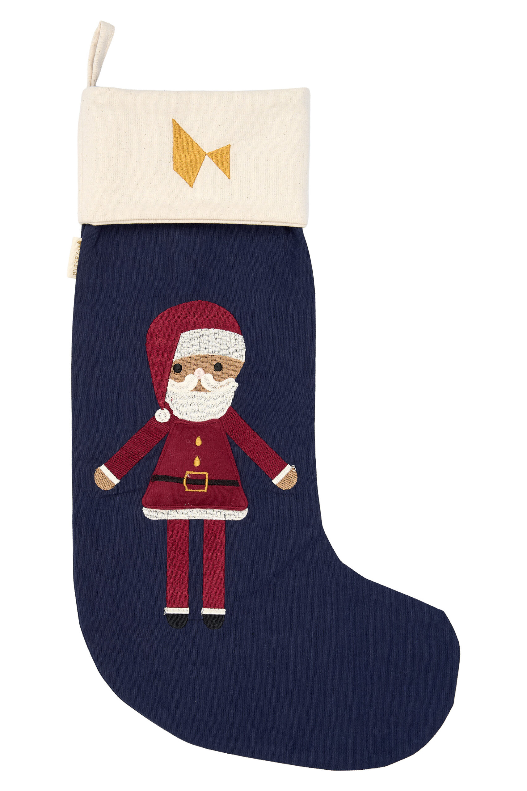 Christmas Stocking Blue Santa – Bild 2
