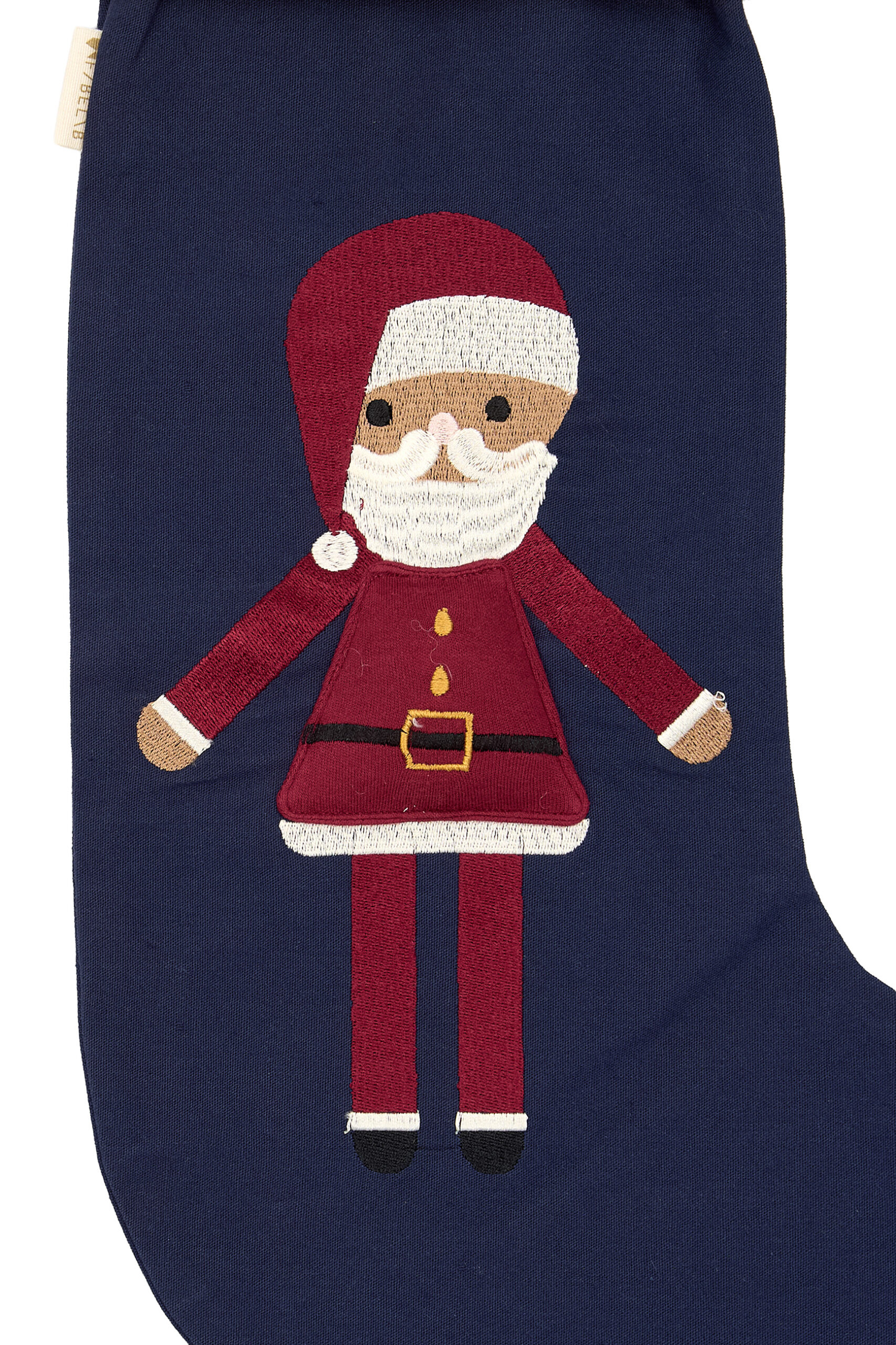 Christmas Stocking Blue Santa – Bild 4