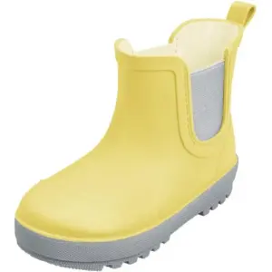 Regenstiefel halbschaft uni gelb Playshoes
