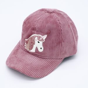 Cap Cord altrosa Einhorn XS 50-52 K:S Me