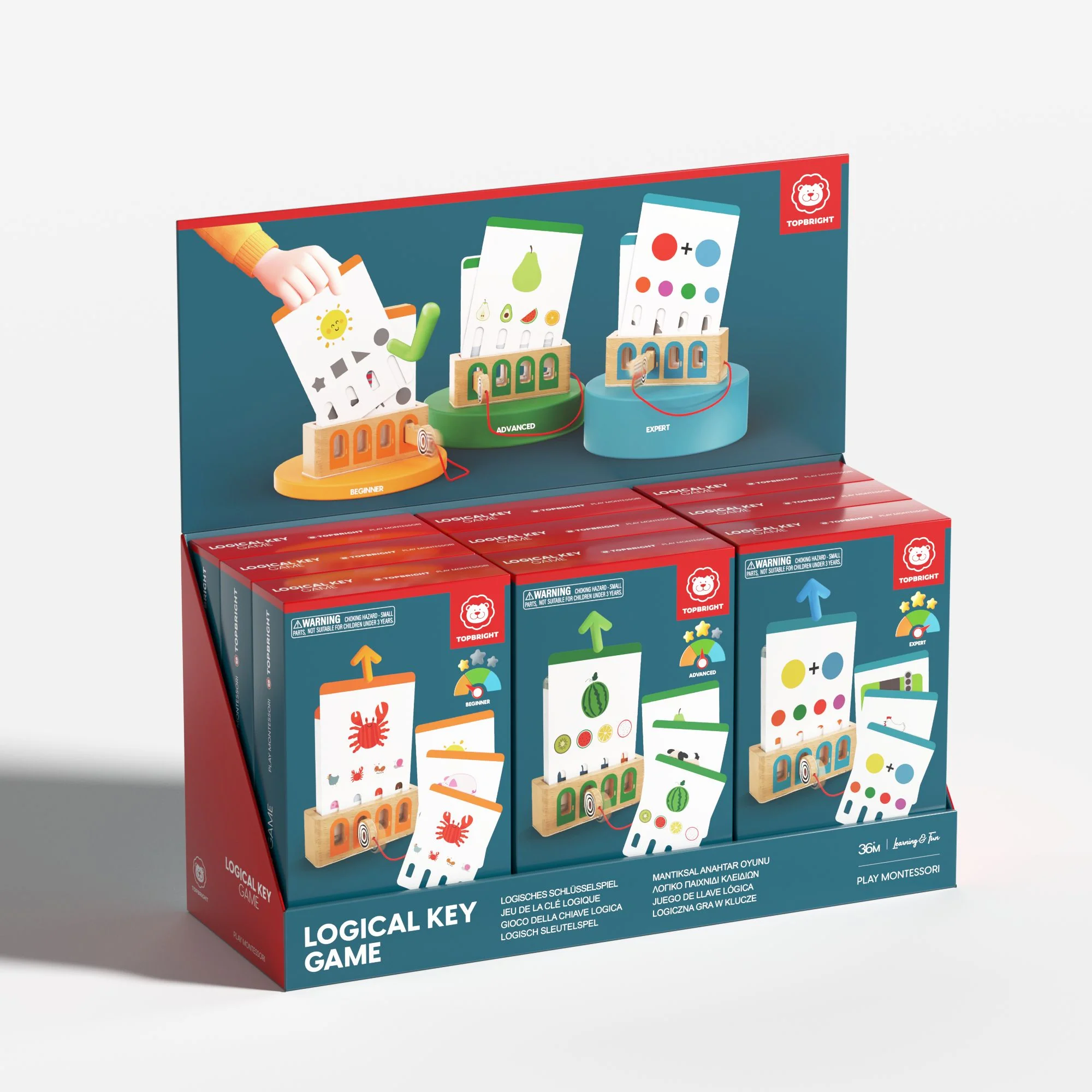 LOGISCHES SCHLÜSSELSPIEL Topbright – Bild 6