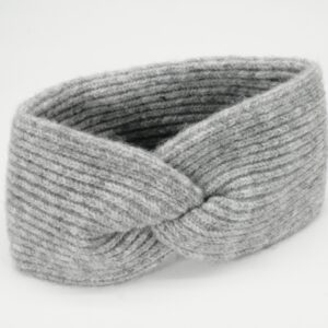 Stirnband grau gerippt K:S Me