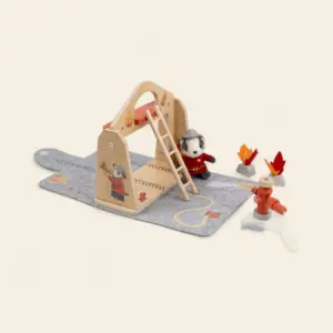 Filzhaus Feuerwache mit Miniaturfreund Egmont Toys