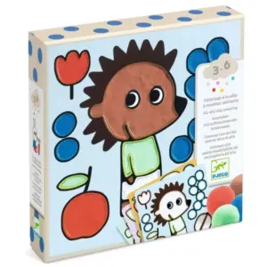Mit Knete Malen - Freche Gartentiere Djeco