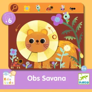 Lernspiel: Obs Savana Djeco