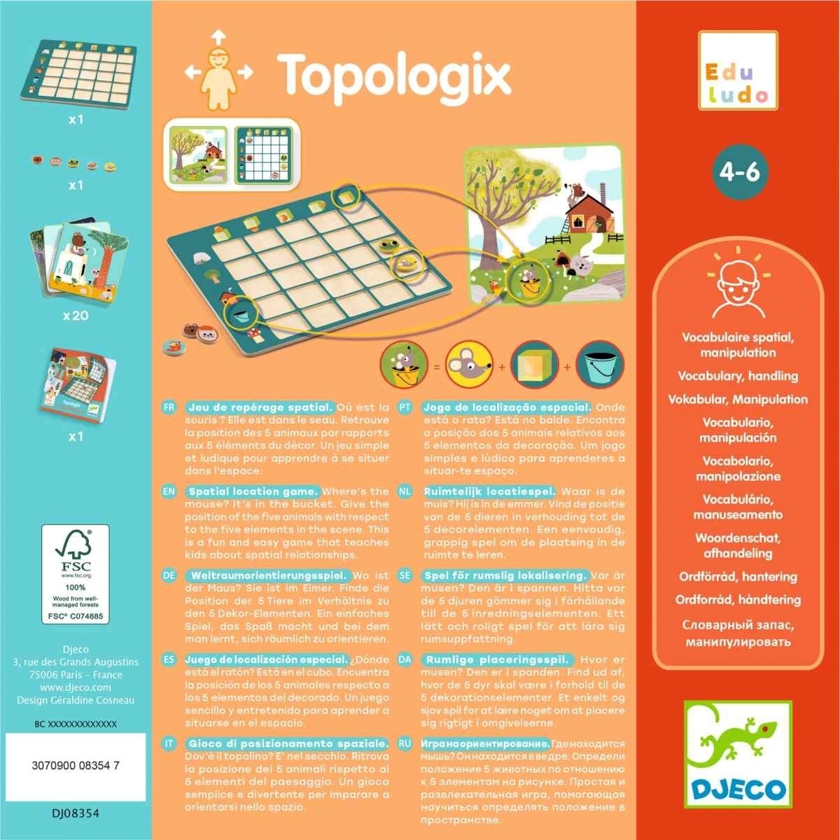 Lernspiel Topologix Djeco – Bild 5