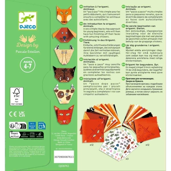 Origami Tiere Djeco – Bild 5