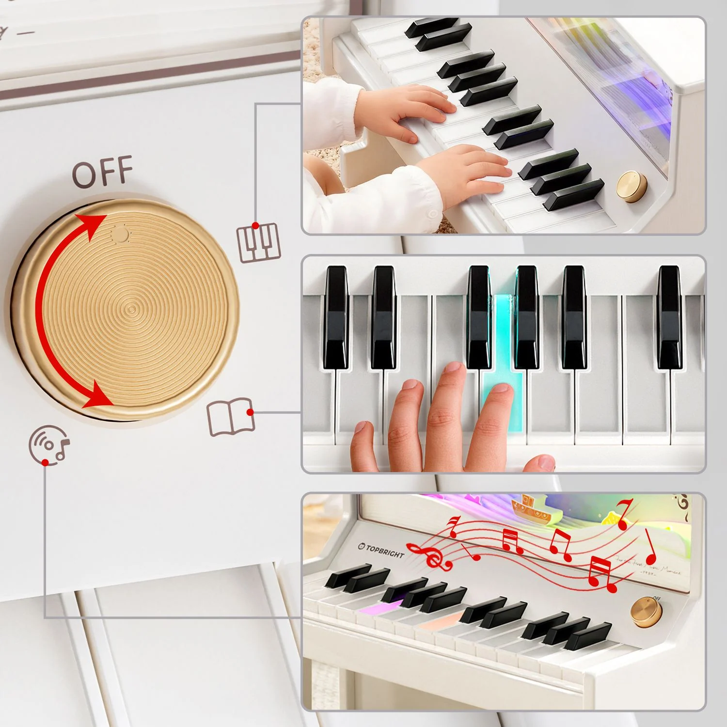 Smart Piano weiß 36 Monate+ – Bild 7