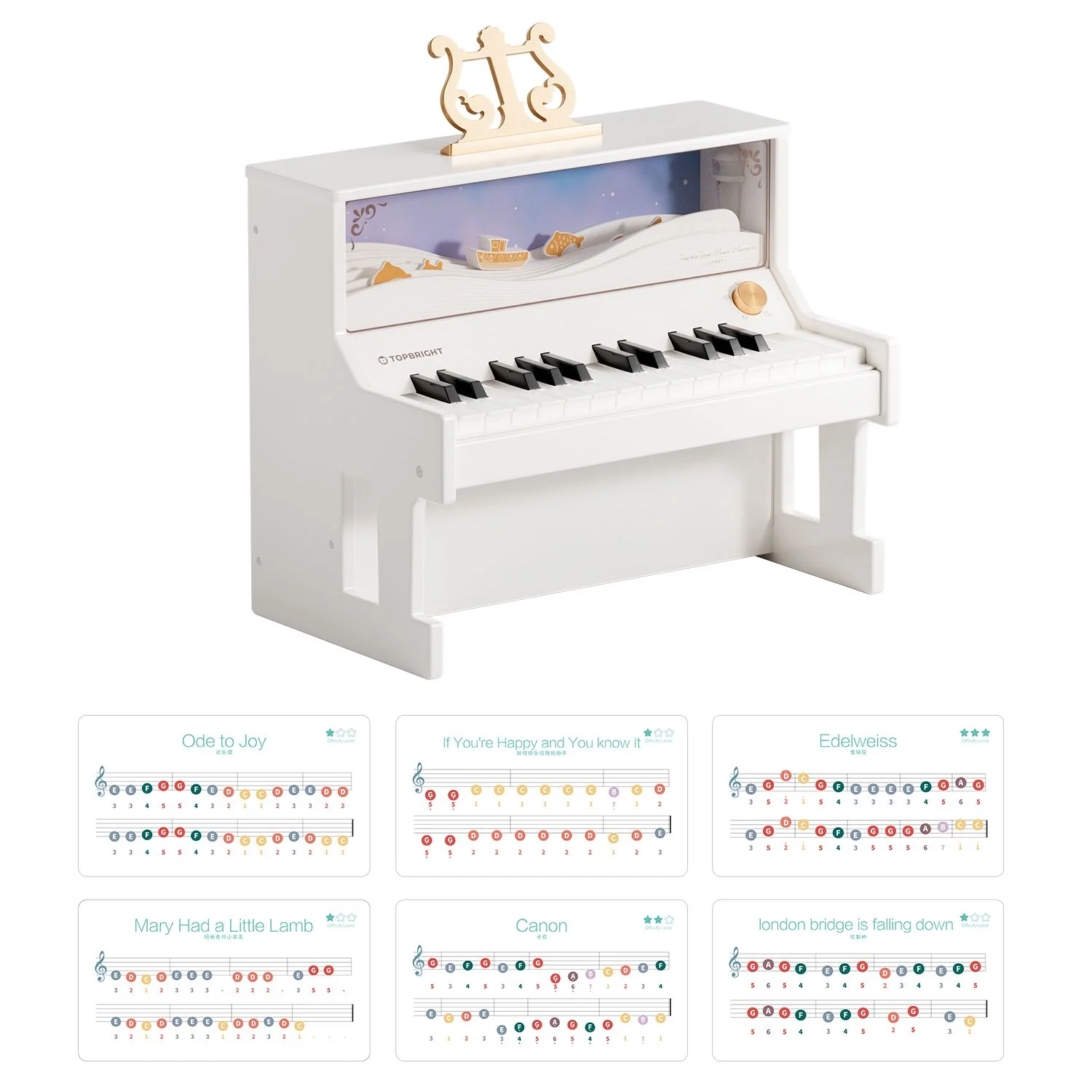 Smart Piano weiß 36 Monate+ – Bild 3