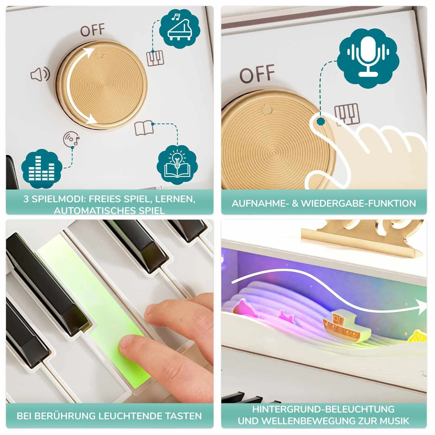 Smart Piano weiß 36 Monate+ – Bild 5