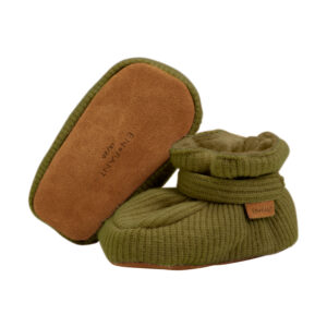 En Fant - Baby Slippers cypress melange