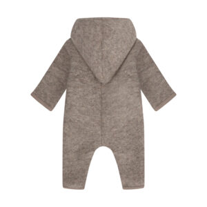 Pram Suit Wool w. Lining Camel Melange HUTTEliHUT