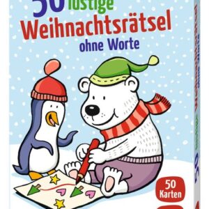 50 lustige Weihnachtsrätsel ohne Worte Moses Verlag